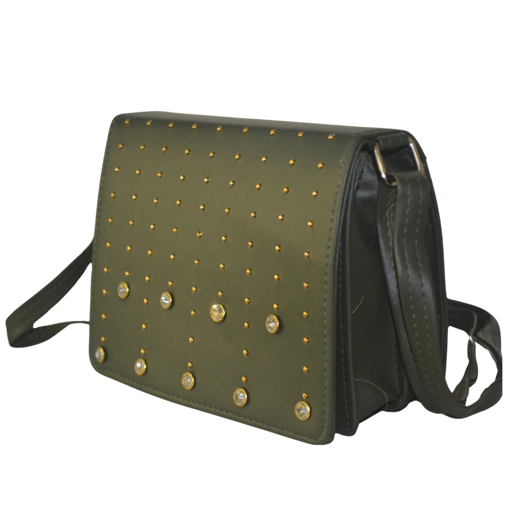 Line Box Bag (Green) 